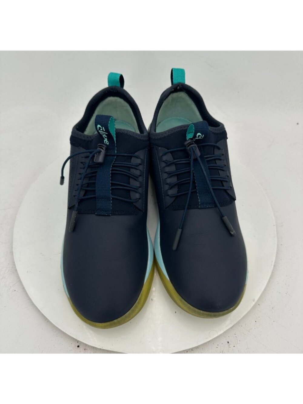 Clove Aero Men Size 8.5 Mint Blue Navy Nurse Healthcare Comfort Shoes - Picture 3 of 10